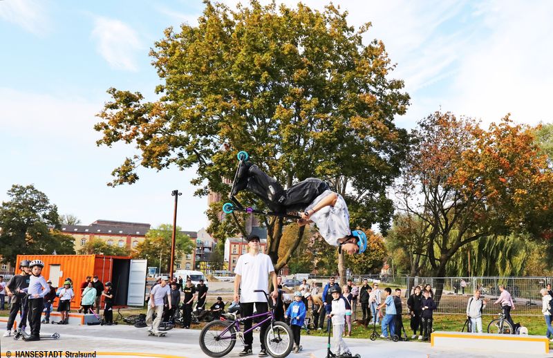 Nur Fliegen ist schöner: Einweihung des neuen Skateparks auf der Schützenbastion