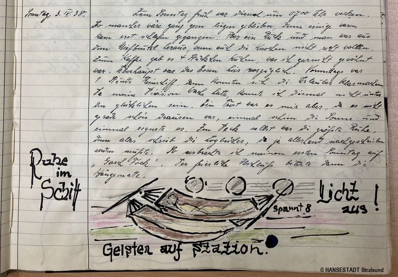 Ein Tag auf der Gorch Fock I aus dem Logbuch von Bernhard Vogel