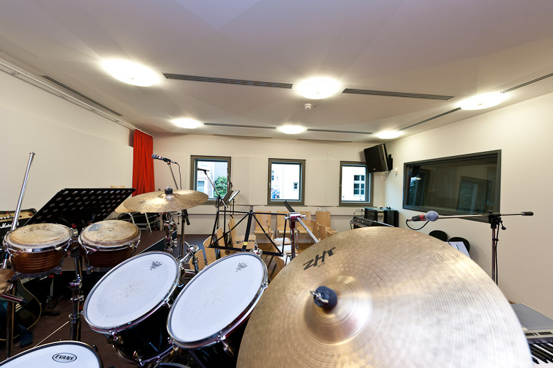 Recording studio, photo: Jörn Lehmann